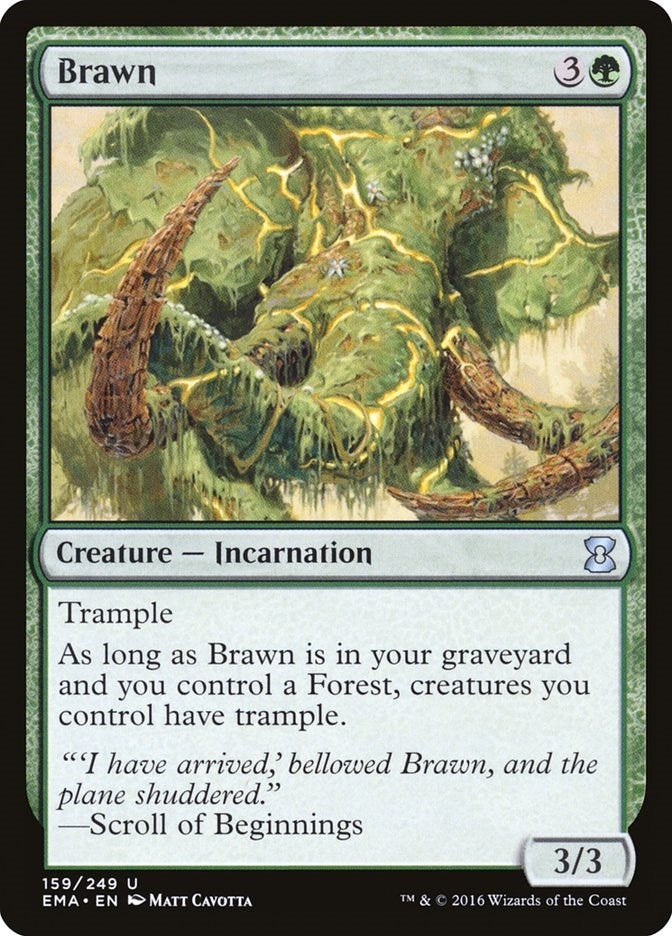 Image for Brawn (159) - Magic: The Gathering