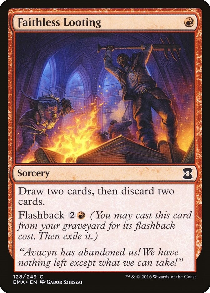 Image for Faithless Looting (128) - Magic: The Gathering