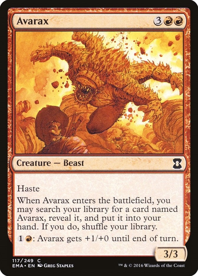 Image for Avarax (117) - Magic: The Gathering