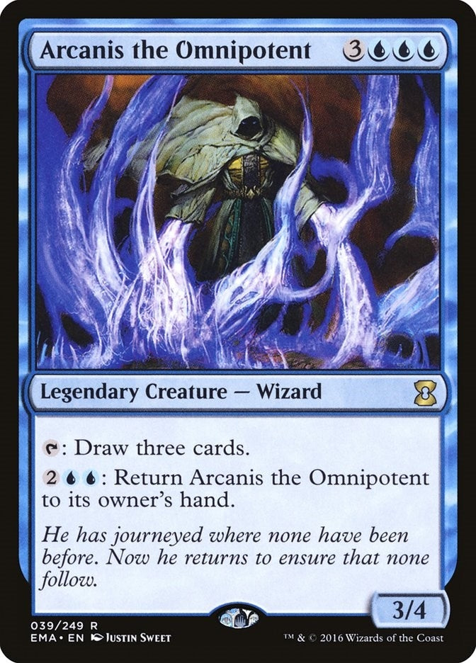 Image for Arcanis the Omnipotent (39) (EMA) - Magic: The Gathering