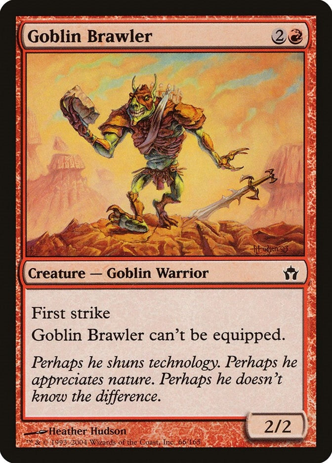 Image for Goblin Brawler (66) - Magic: The Gathering