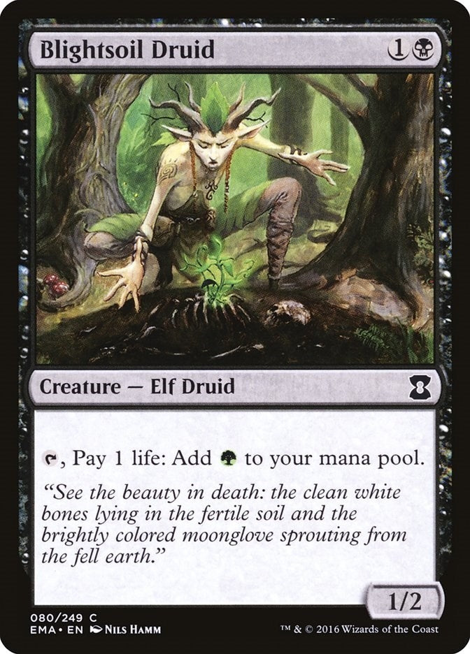 Image for Blightsoil Druid (80) - Magic: The Gathering