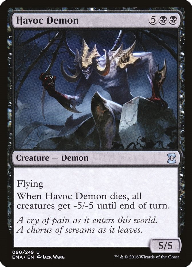 Image for Havoc Demon (90) (EMA) - Magic: The Gathering