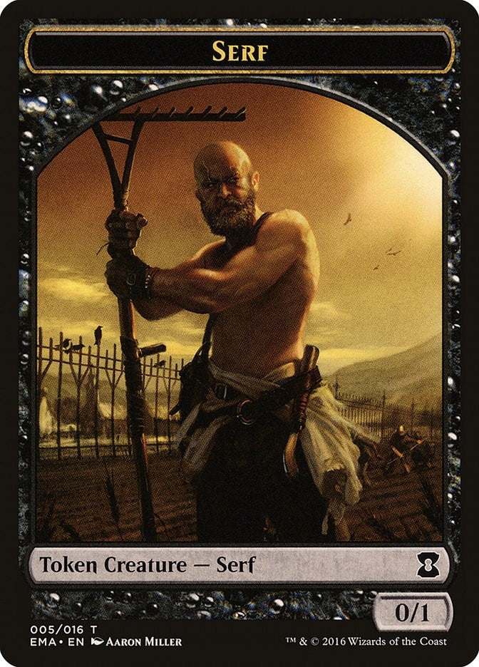 Image for Serf Token (5) - Magic: The Gathering