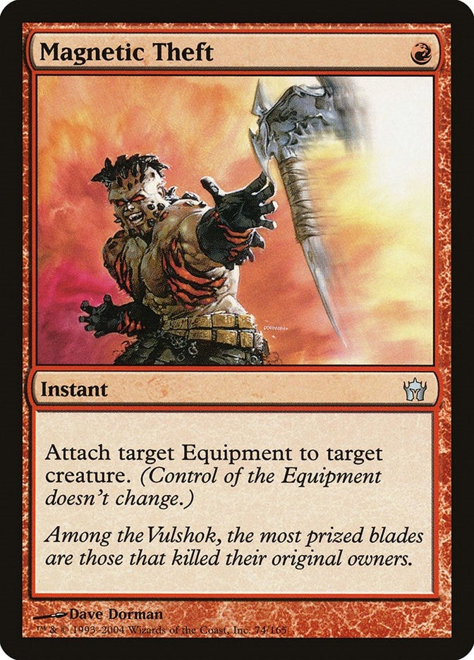 Image for Magnetic Theft (74) - Magic: The Gathering