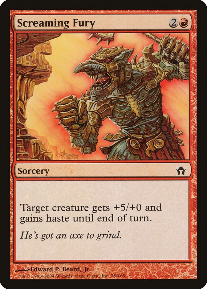 Image for Screaming Fury (78) - Magic: The Gathering