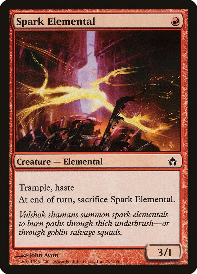 Image for Spark Elemental (79) - Magic: The Gathering