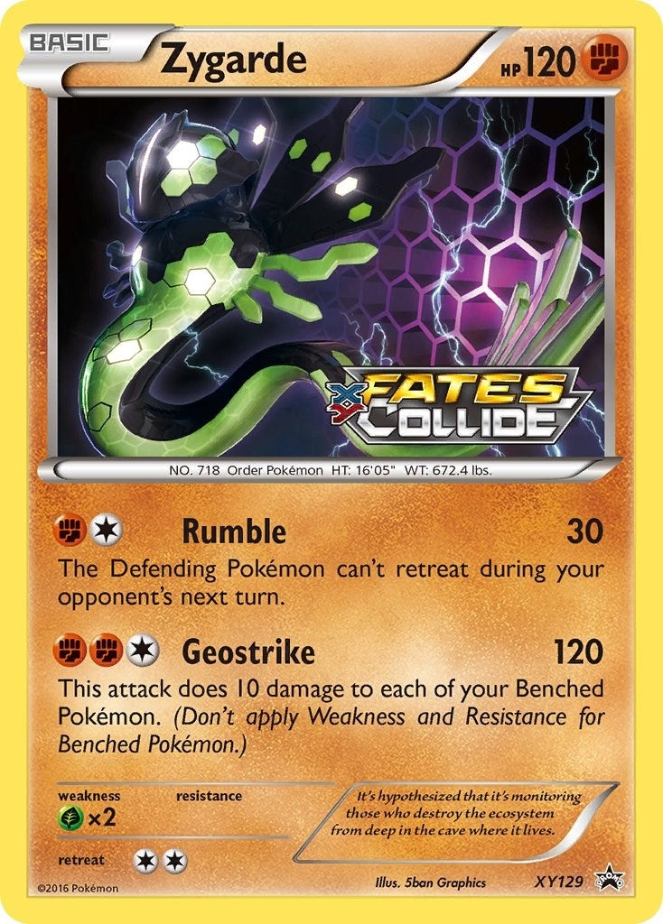 Image for Zygarde (Prerelease) (XY129) (PR) - Pokemon