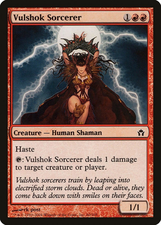 Image for Vulshok Sorcerer (80) - Magic: The Gathering