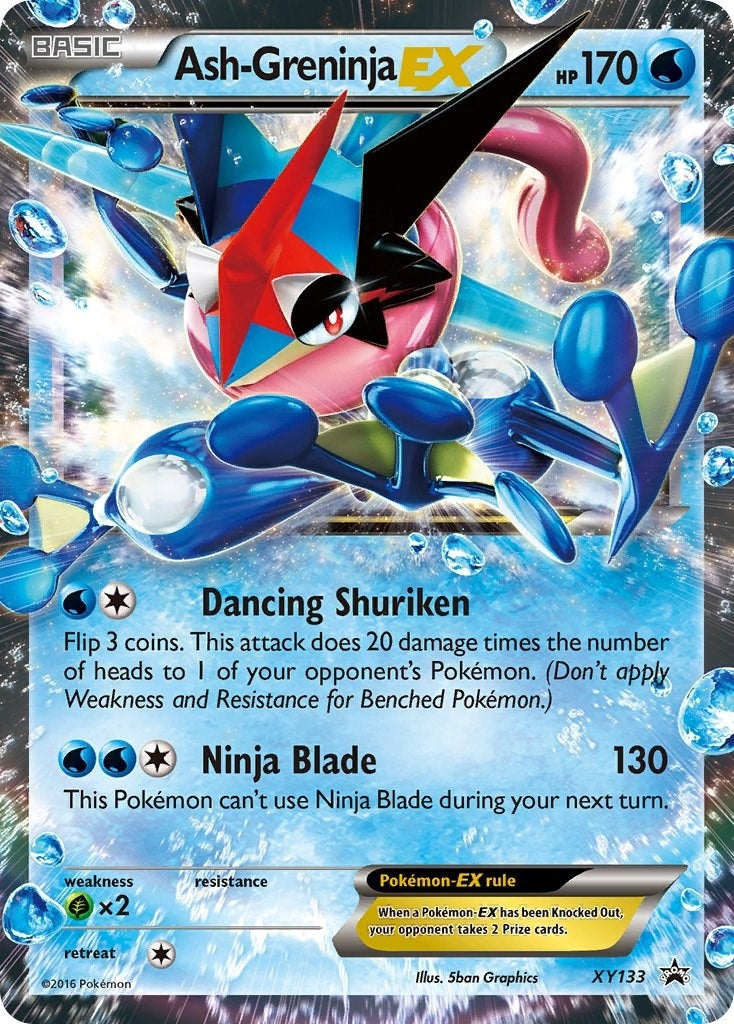 Image for Ash-Greninja EX - XY133 (XY133) (PR) - Pokemon