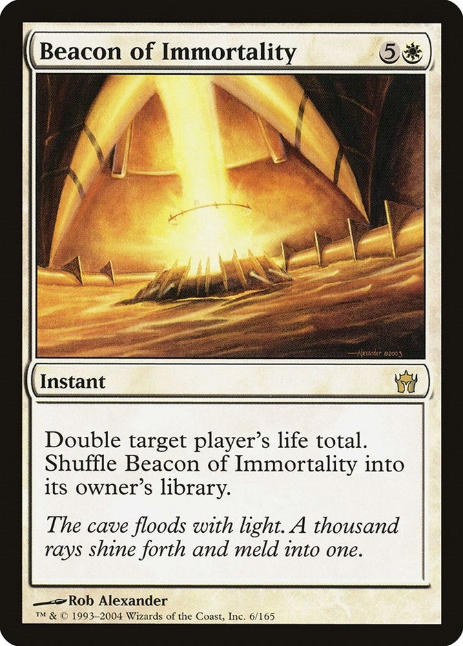Image for Beacon of Immortality (6) - Magic: The Gathering
