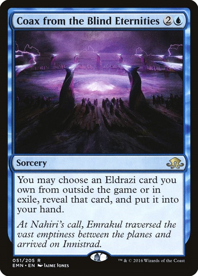 Image for Coax from the Blind Eternities (51) - Magic: The Gathering