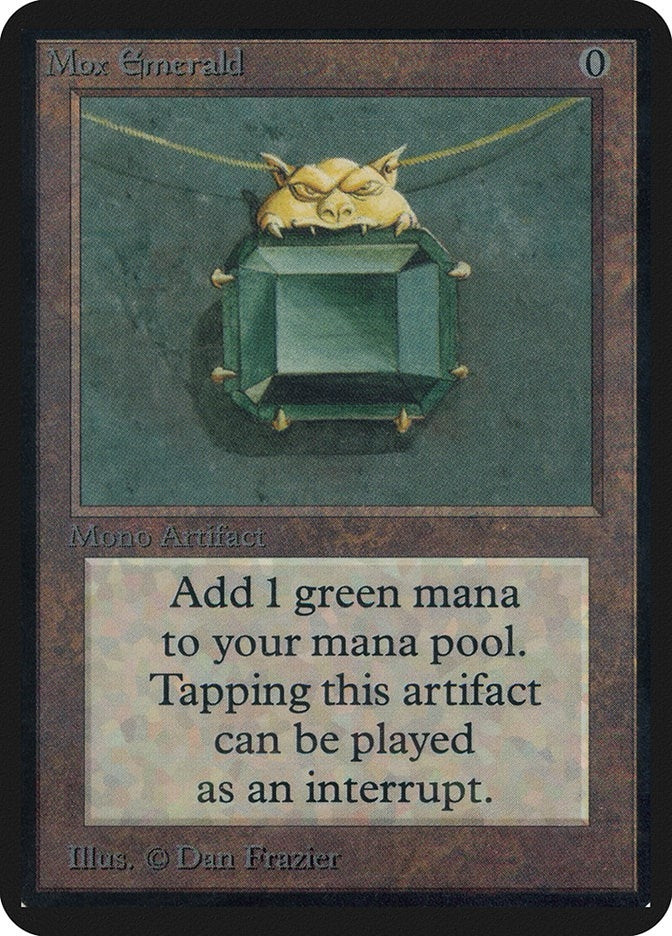 Image for Mox Emerald - Magic: The Gathering