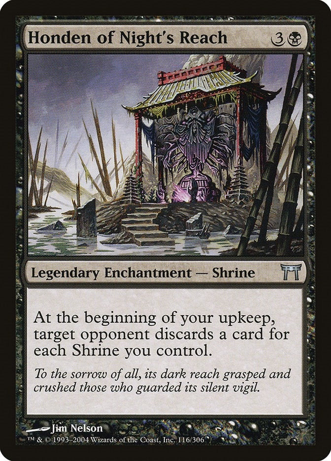 Image for Honden of Night's Reach (116) - Magic: The Gathering