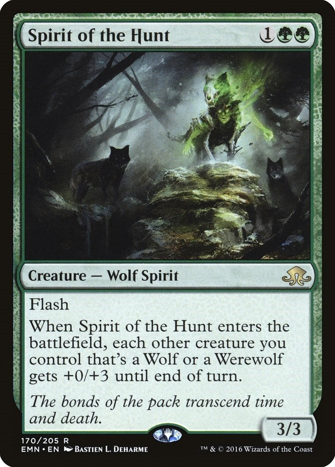 Image for Spirit of the Hunt (170) - Magic: The Gathering