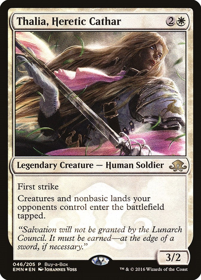 Image for Thalia, Heretic Cathar (46) (BABP) - Magic: The Gathering