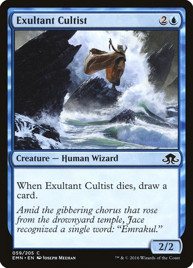 Image for Exultant Cultist (59) - Magic: The Gathering