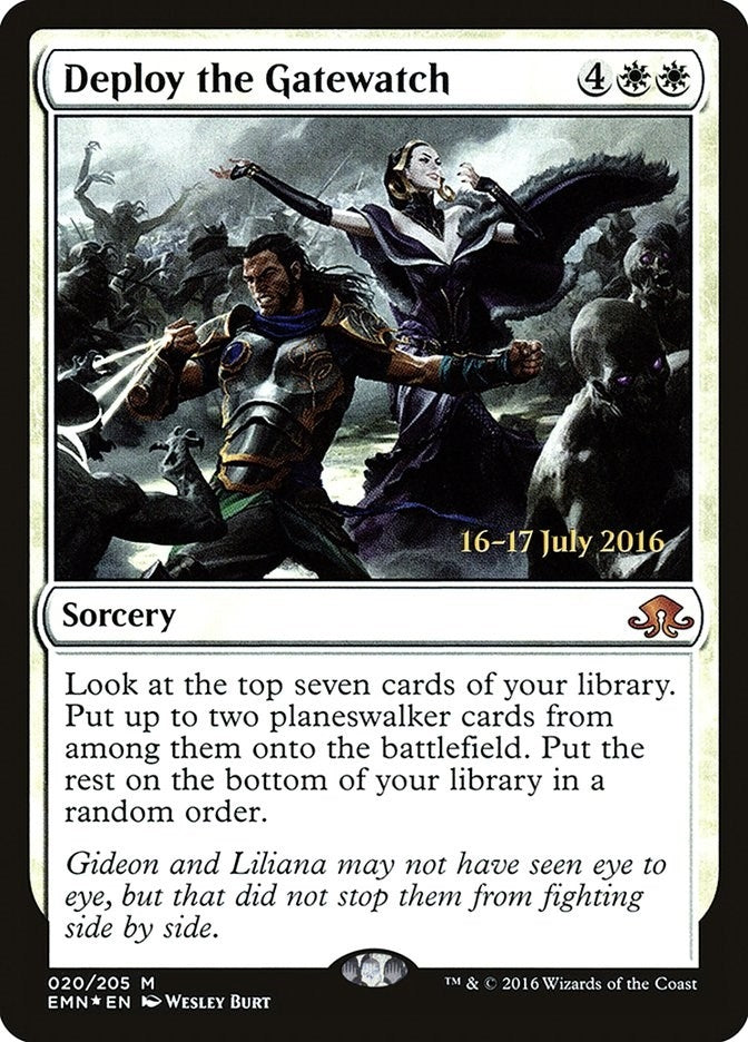 Image for Deploy the Gatewatch (20) - Magic: The Gathering