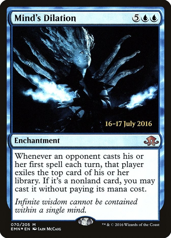Image for Mind's Dilation (70) - Magic: The Gathering