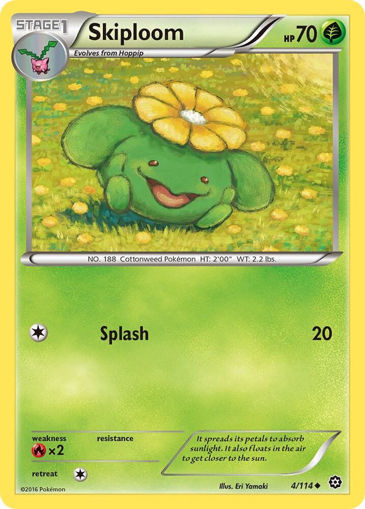 Image for Skiploom (4/114) (STS) - Pokemon