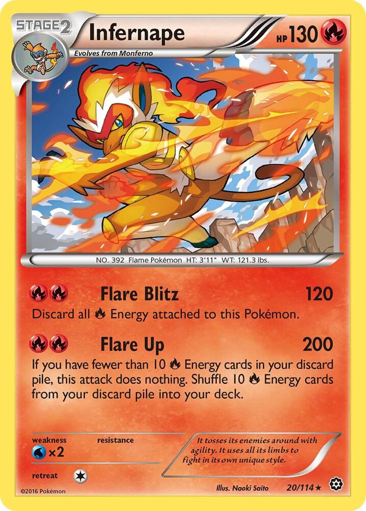Image for Infernape (20/114) (STS) - Pokemon