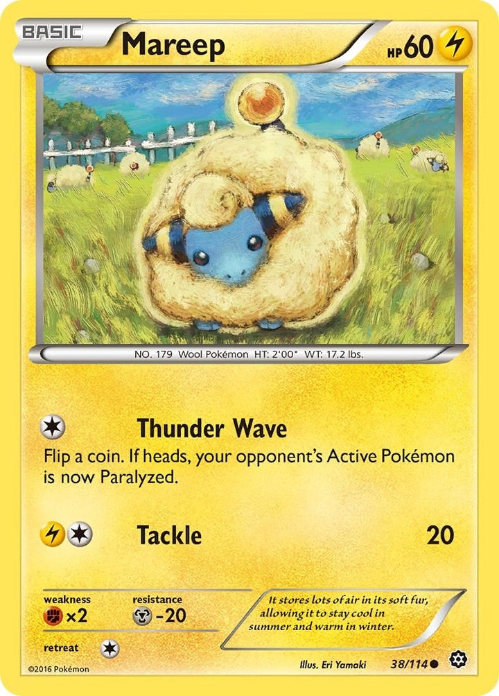 Image for Mareep (38/114) (STS) - Pokemon