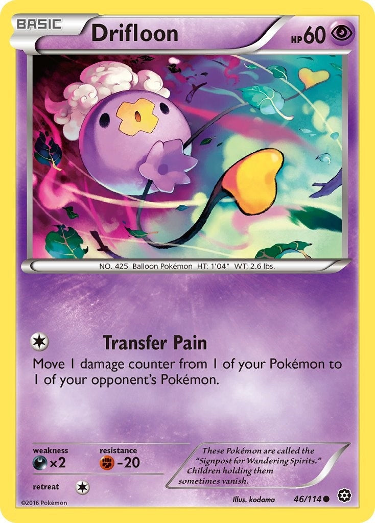 Image for Drifloon (46/114) (STS) - Pokemon