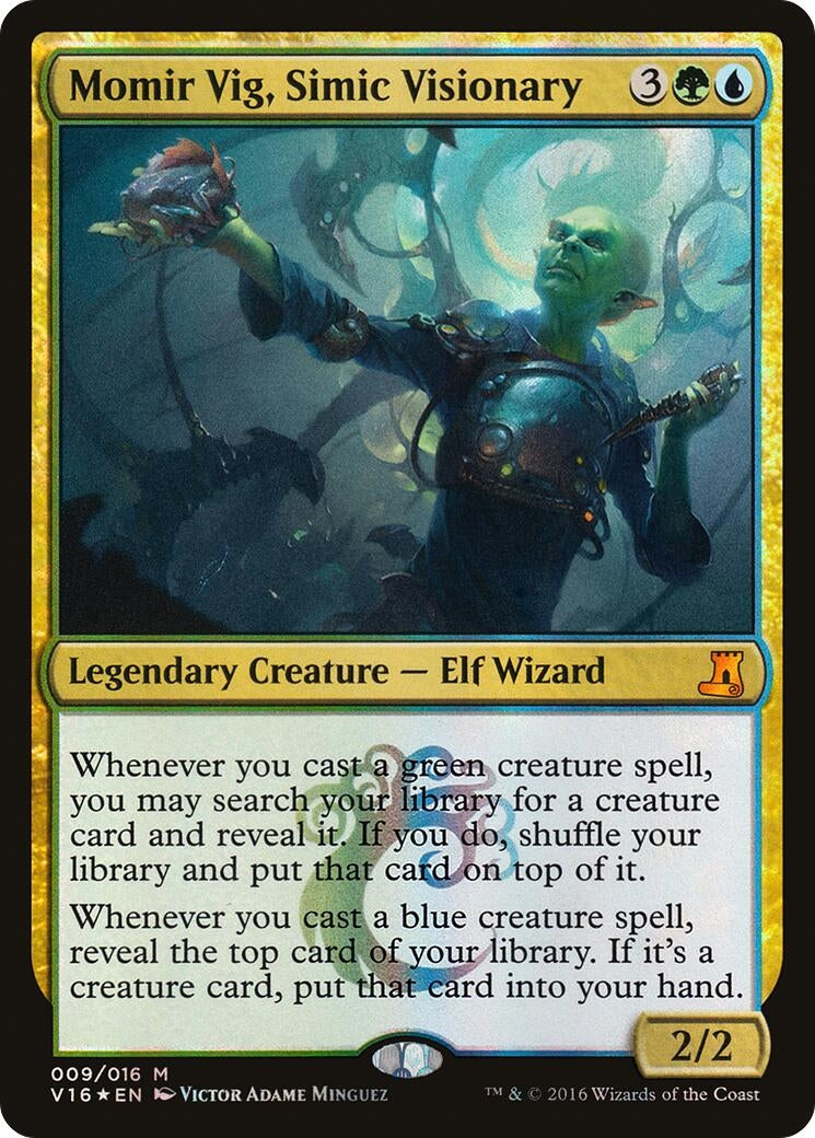Image for Momir Vig, Simic Visionary (9) - Magic: The Gathering