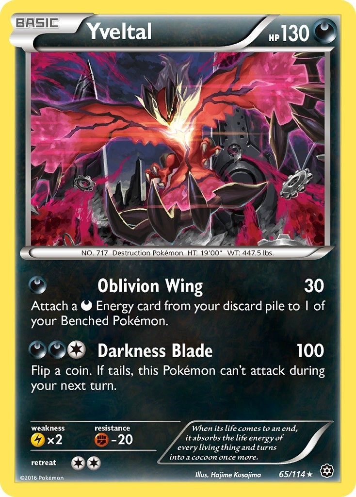 Image for Yveltal (65/114) (STS) - Pokemon