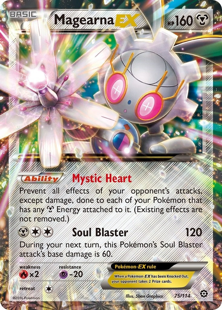 Image for Magearna EX (75/114) (STS) - Pokemon