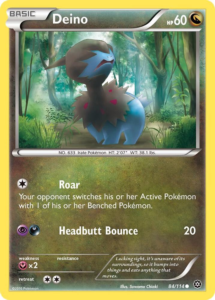 Image for Deino (84/114) (STS) - Pokemon