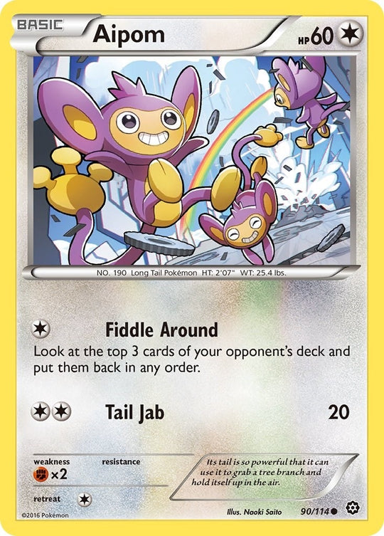 Image for Aipom (90/114) (STS) - Pokemon