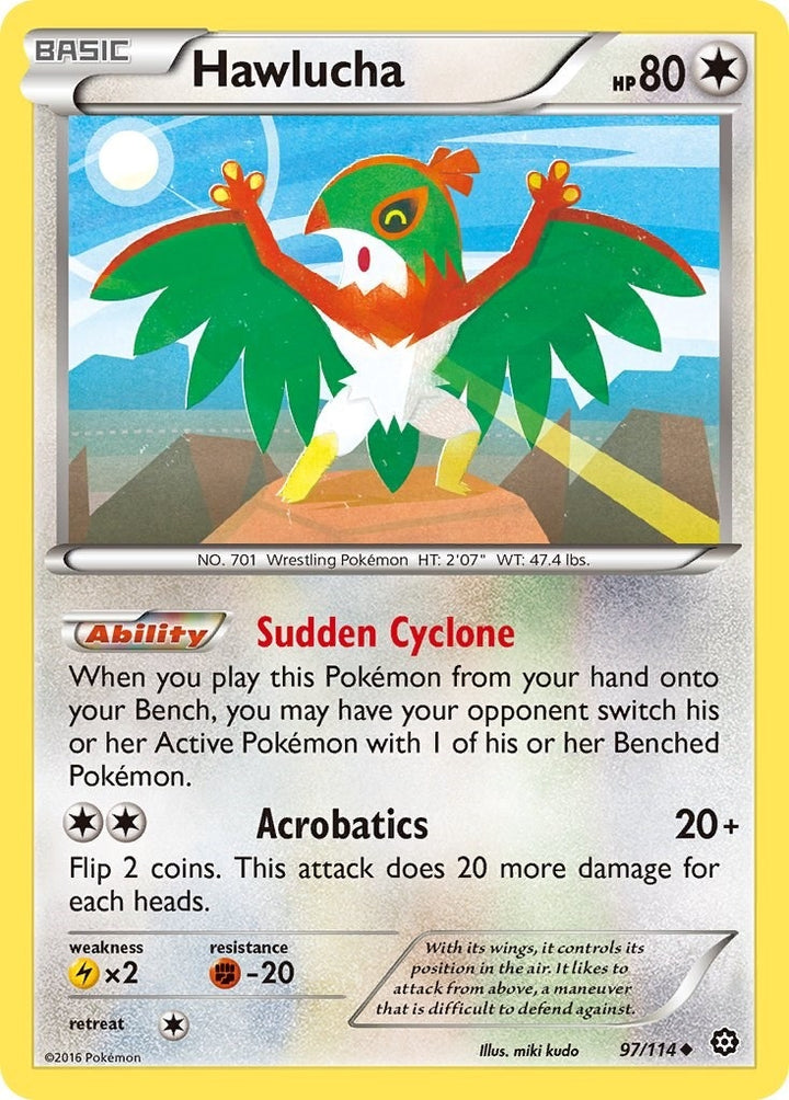 Image for Hawlucha (97/114) (STS) - Pokemon