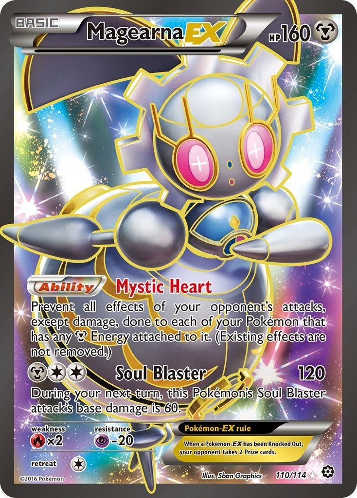 Image for Magearna EX (Full Art) (110/114) (STS) - Pokemon