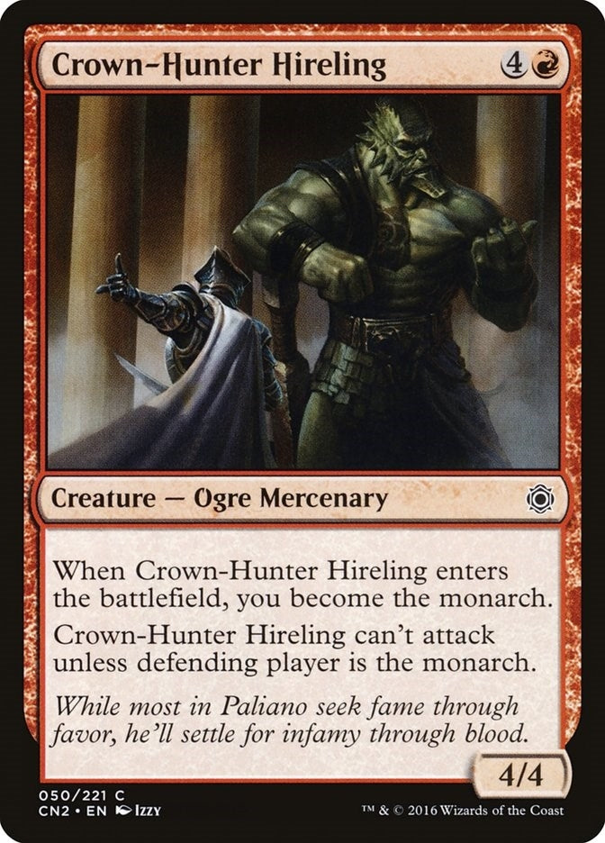 Image for Crown-Hunter Hireling (50) - Magic: The Gathering