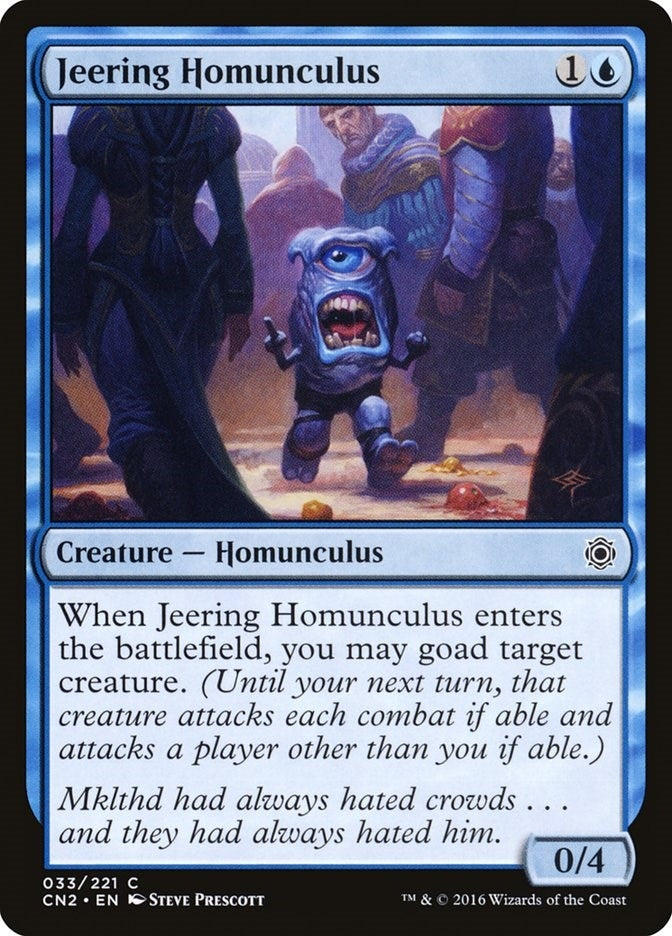Image for Jeering Homunculus (33) - Magic: The Gathering