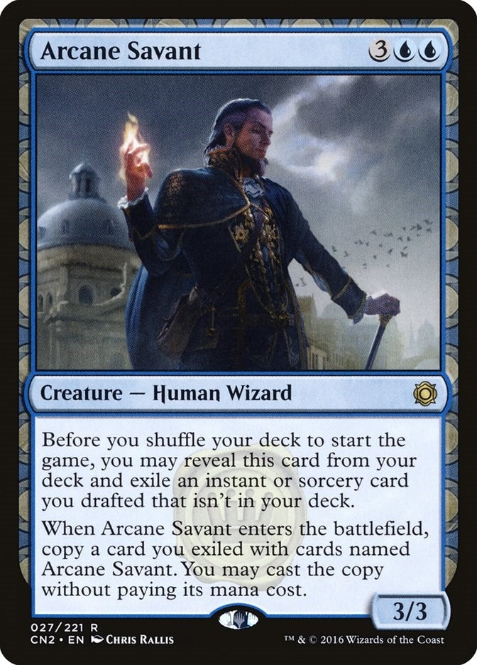 Image for Arcane Savant (27) (CN2) - Magic: The Gathering