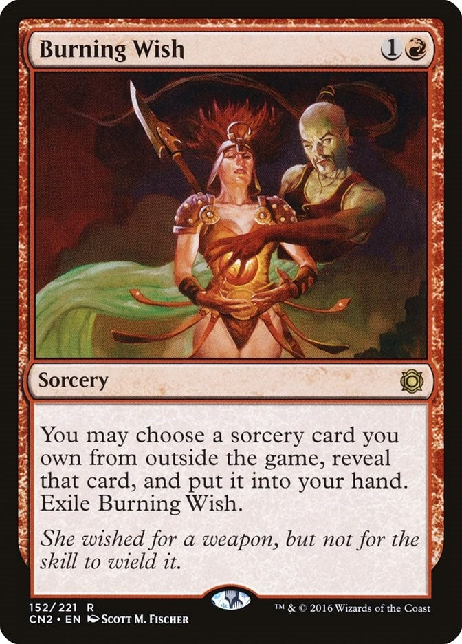 Image for Burning Wish (152) - Magic: The Gathering