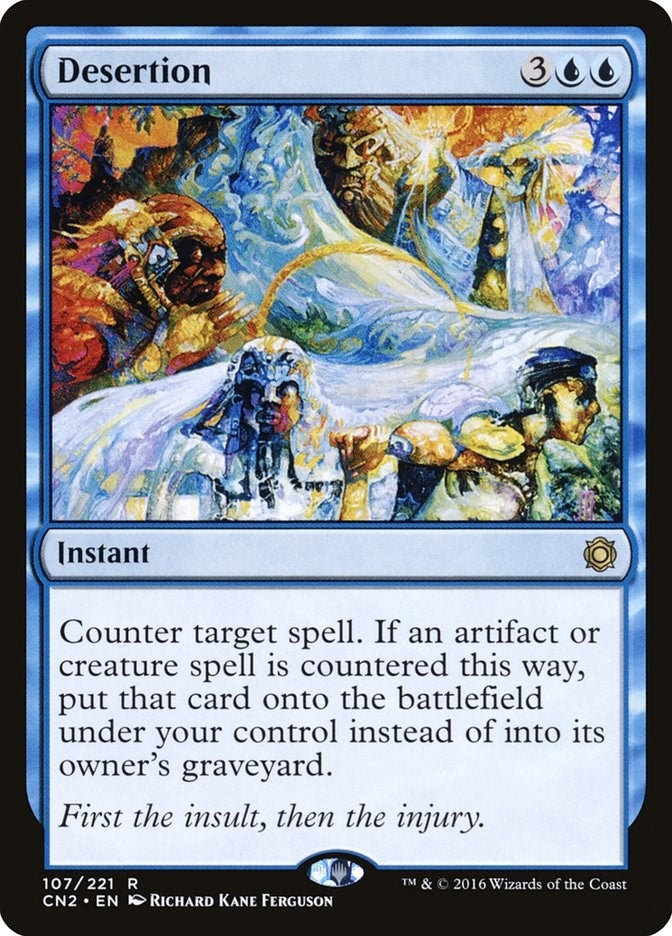 Image for Desertion (107) - Magic: The Gathering