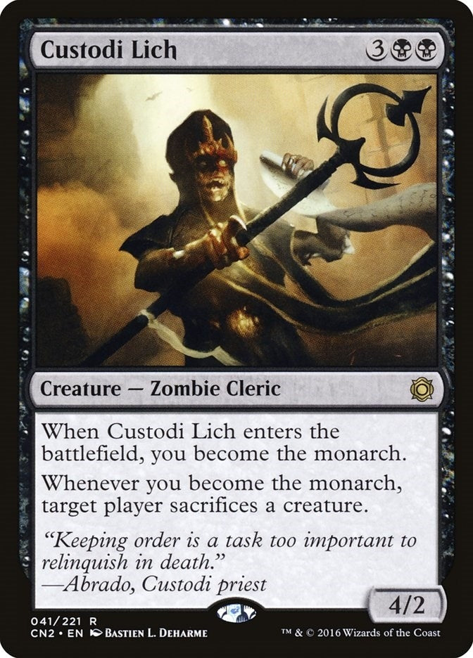 Image for Custodi Lich (41) - Magic: The Gathering
