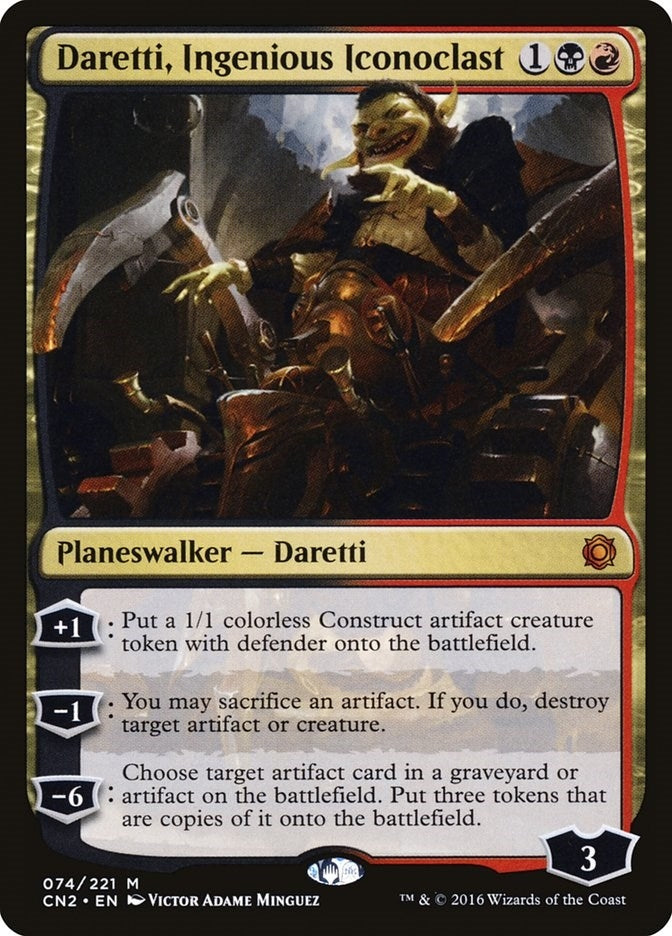 Image for Daretti, Ingenious Iconoclast (74) - Magic: The Gathering
