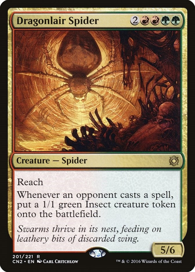 Image for Dragonlair Spider (201) - Magic: The Gathering
