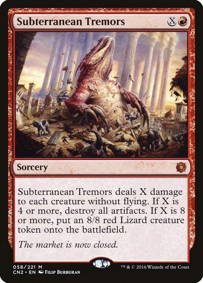Image for Subterranean Tremors (58) - Magic: The Gathering