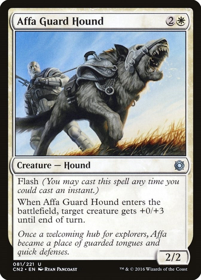 Image for Affa Guard Hound (81) (CN2) - Magic: The Gathering