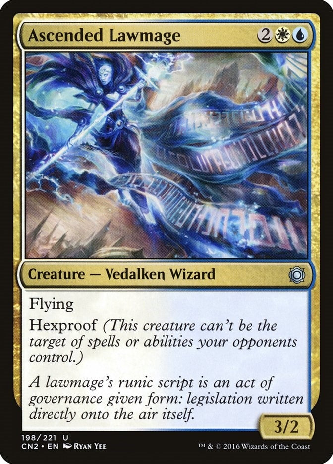 Image for Ascended Lawmage (198) - Magic: The Gathering