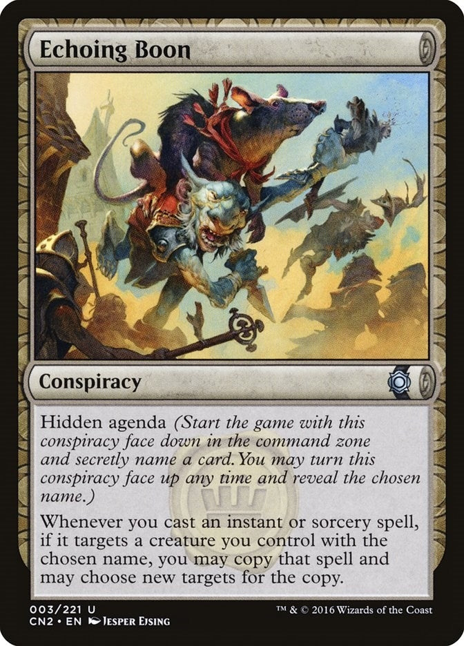 Image for Echoing Boon (3) - Magic: The Gathering