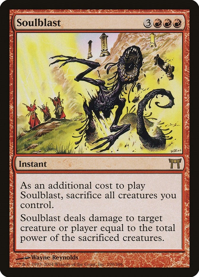 Image for Soulblast (190) - Magic: The Gathering
