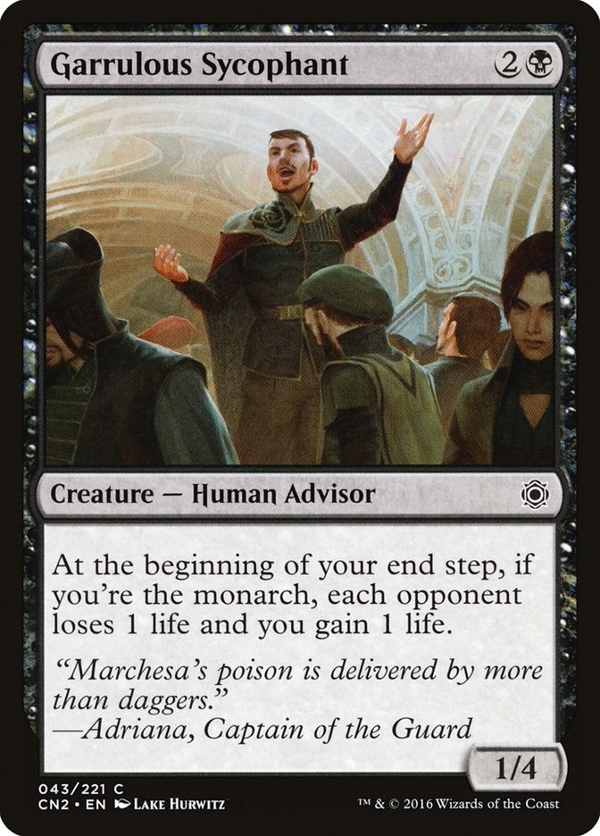 Image for Garrulous Sycophant (43) - Magic: The Gathering