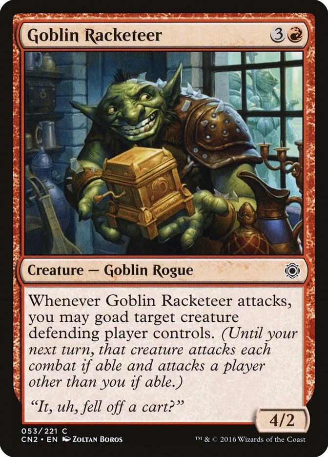 Image for Goblin Racketeer (53) - Magic: The Gathering