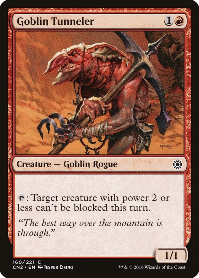 Image for Goblin Tunneler (160) - Magic: The Gathering